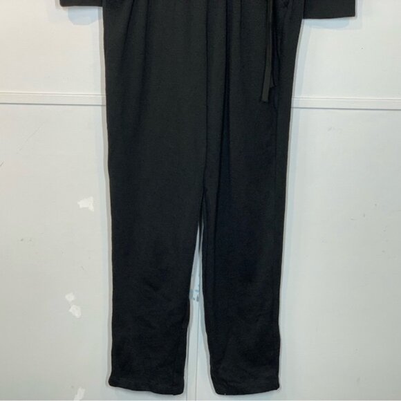 Caslon Surplice Tie Waist Jumpsuit in Black - Picture 3 of 9